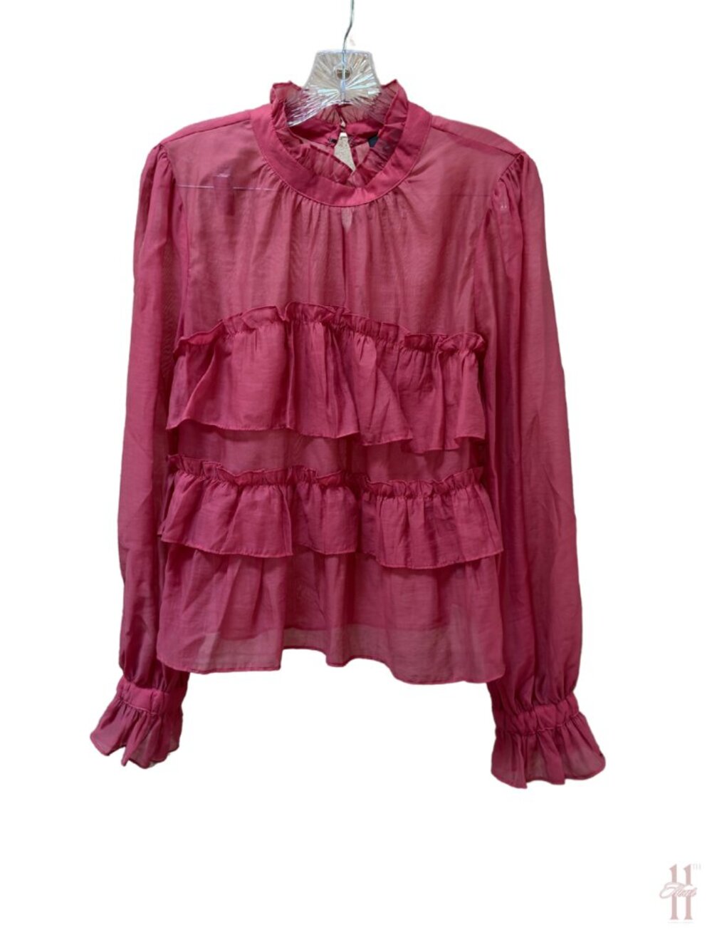 Line & Dot Floresta Ruffle Tier Top - Women's Large